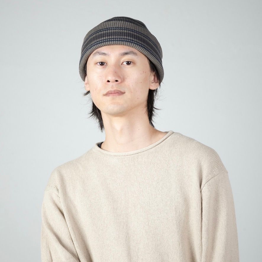 【残り一点】RV Border Short Beanie