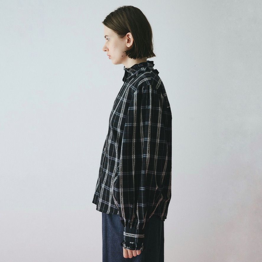 【残り一点】Frill Neck Shirt
