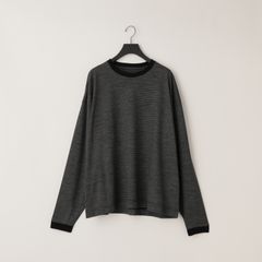 【残り一点】36G Wool Stripe L/S Tee