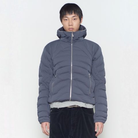 【残り一点】Panelled Hooded Puffer Jacket