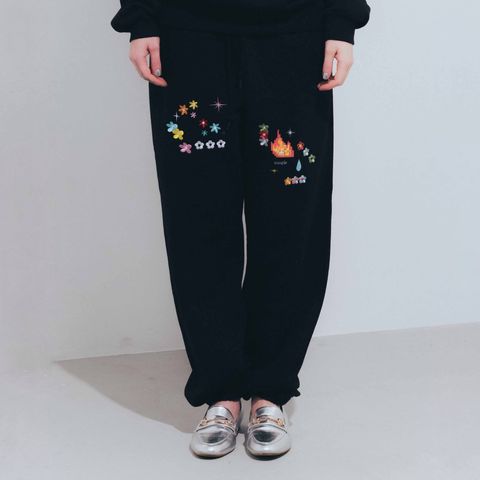 【残り一点】Sample Embroidery Sweat Pants