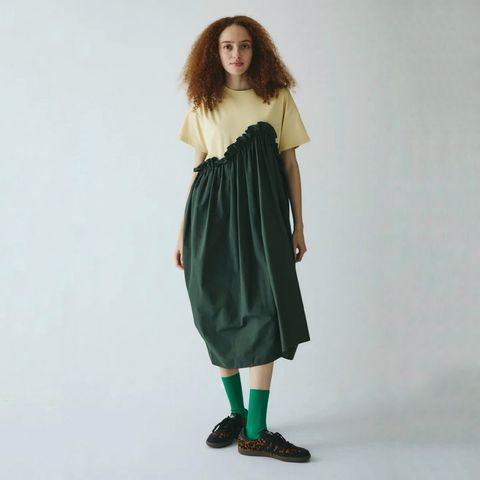 【残り一点】Wave Frill Cut Dress