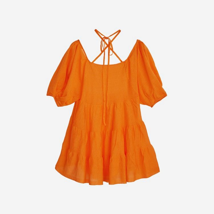 【残り一点】Sheer Tiered Knit Tunic