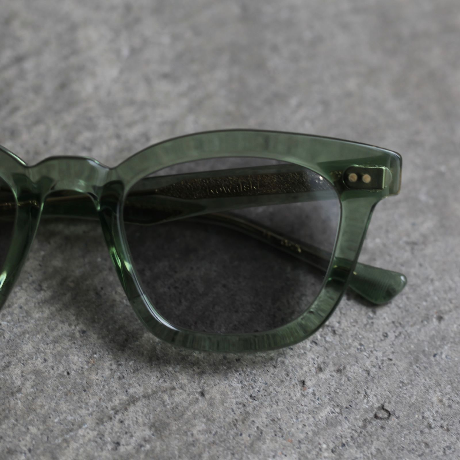 【残り一点】Kowalski_49mm(ACETATE NOSE PAD)