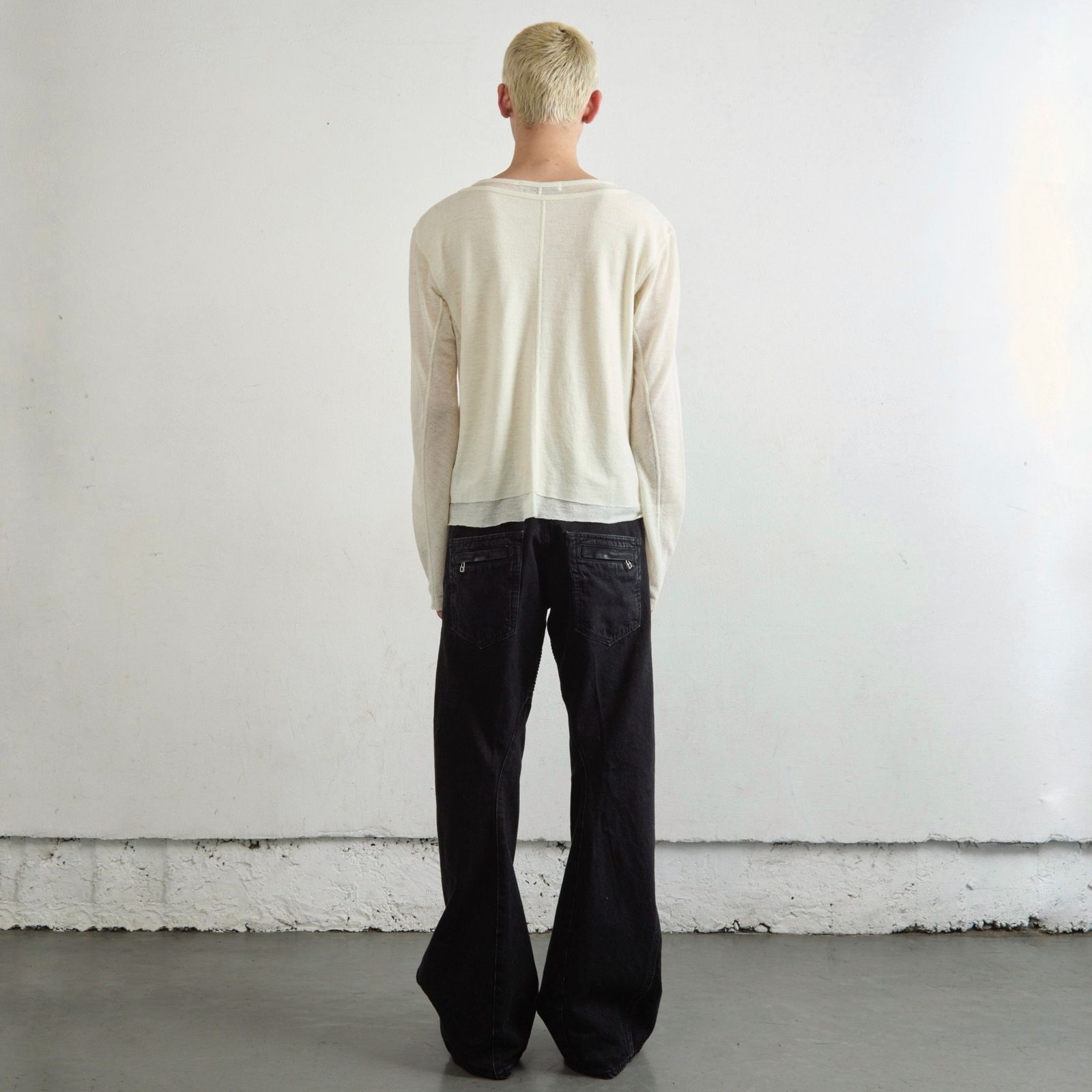 【残りわずか】3D Twisted Moto Jeans