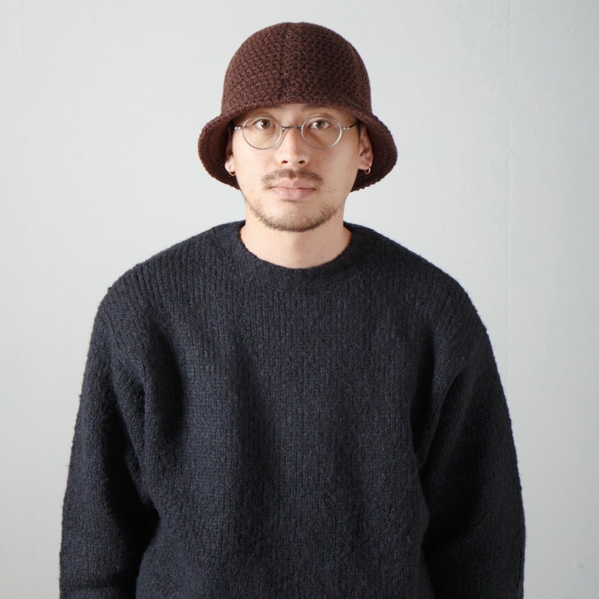 【残り一点】Busket Knit Tulip Hat