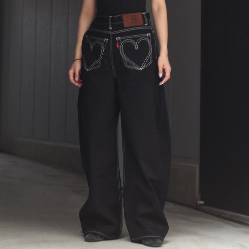 【残り一点】Back Front Barrel Denim