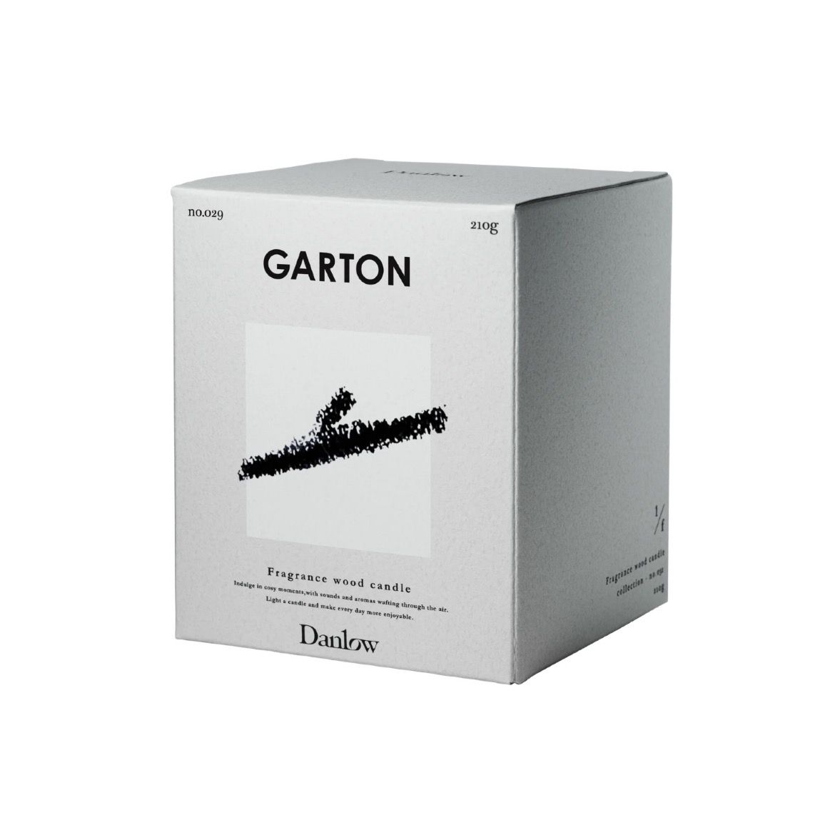 【残りわずか】Fragrance Wood Candle(GARTON)
