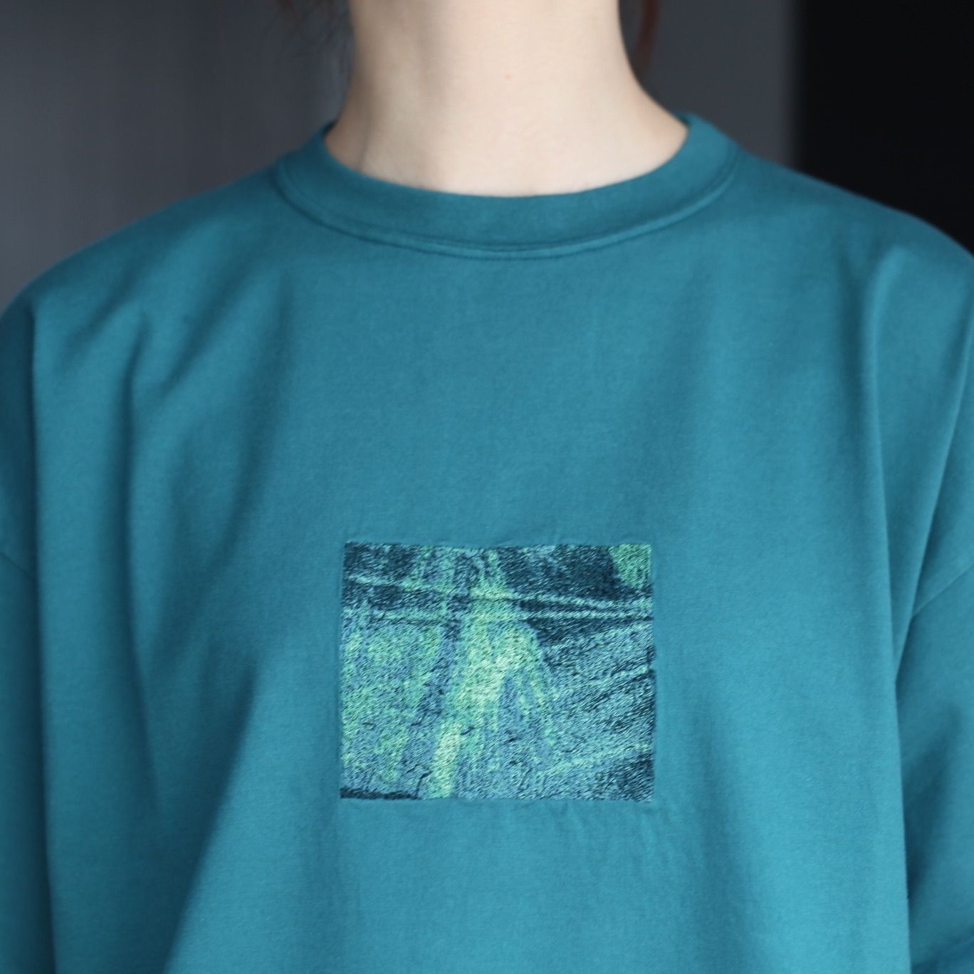 【残り一点】Abstract Embroited T-shirt