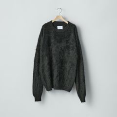 【残り一点】Cashmere Shaggy Knit Crew Neck LS