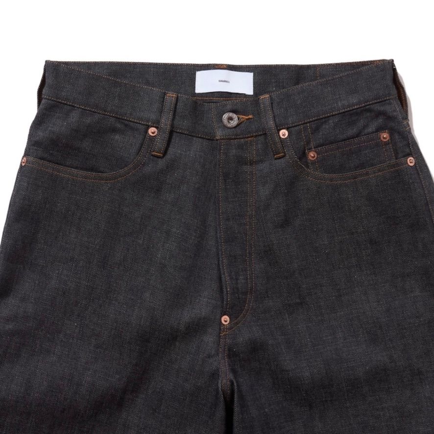【残りわずか】Rigid Denim Buggy Trousers