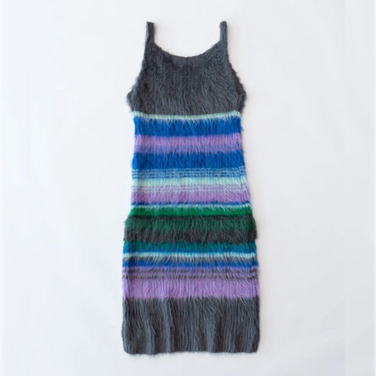 MAISON SPECIAL - 【残り一点】Multicolor Border Knit Dress