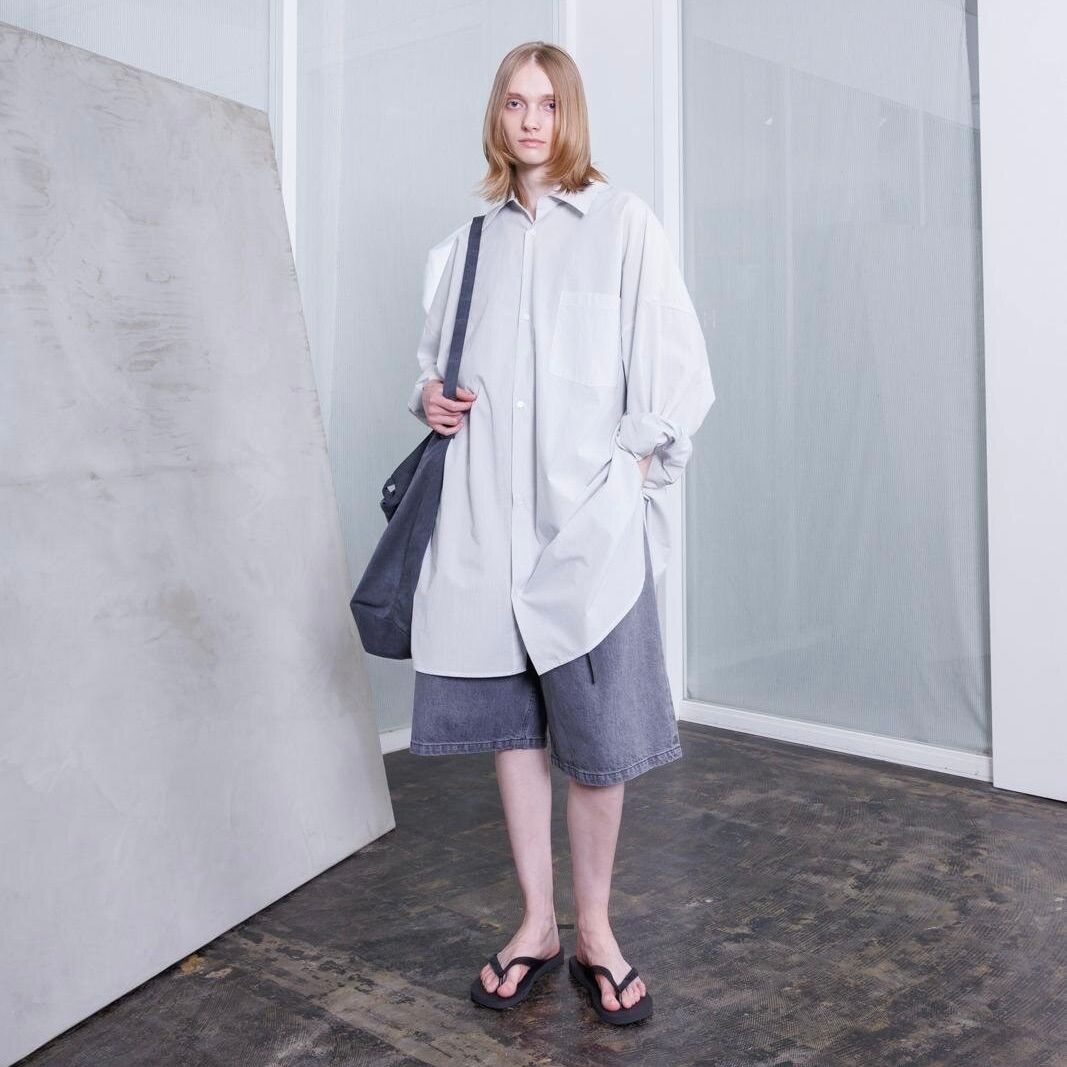 【残り一点】XXXXL レギュラーカラーL/Sシャツ