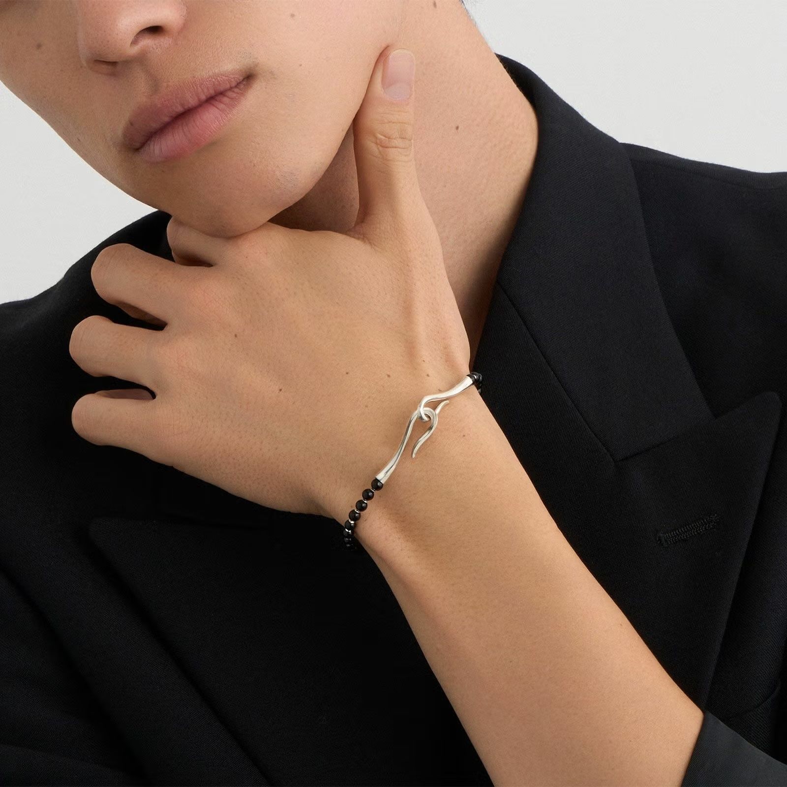 【お取り寄せ注文可能】Stone Ball Bracelet