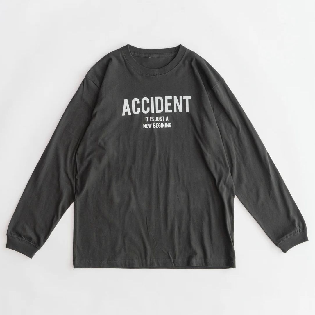 MAISON SPECIAL - 【残り一点】Accident Handouted Long Sleeve T