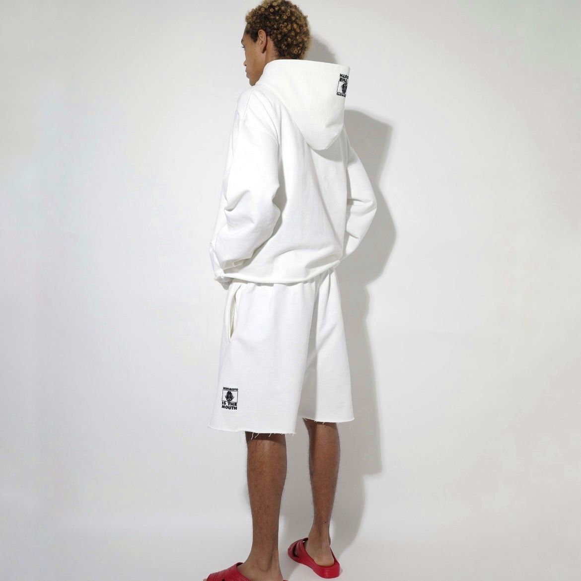 【残り一点】Cut Off Wide Zip Sweat Hoodie