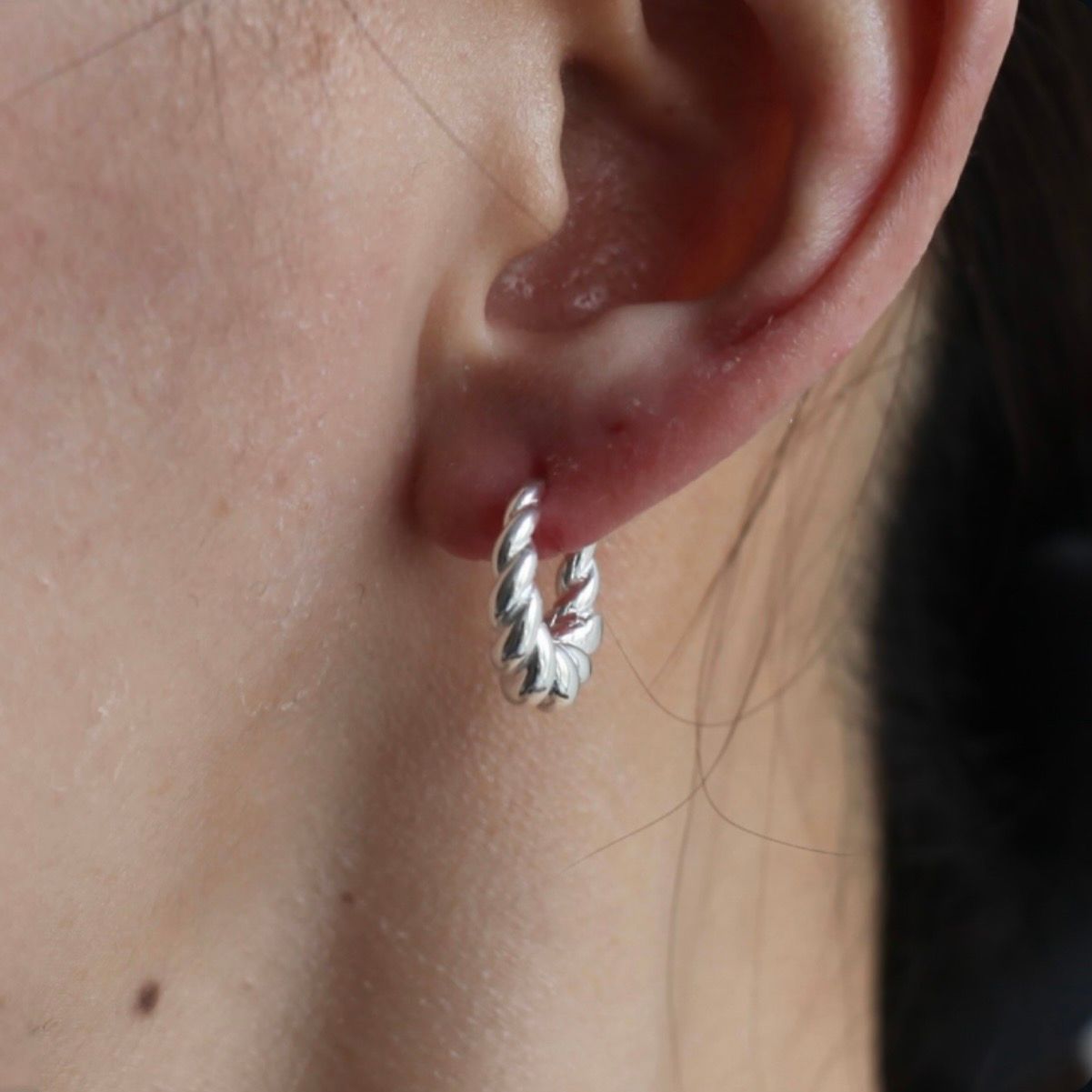 【残り一点】Ethnos Twist Earrings(両耳用)