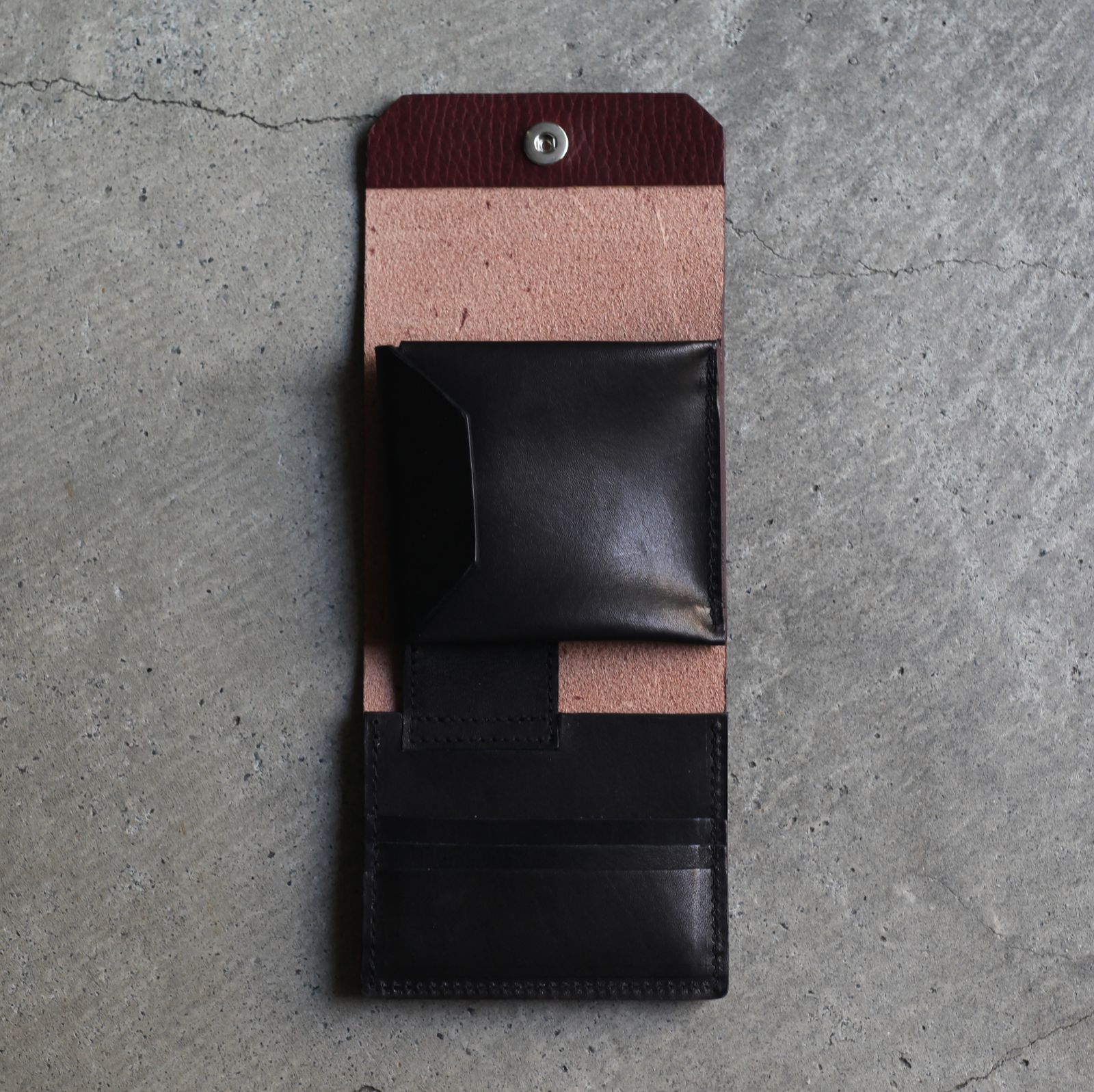 【お取り寄せ注文可能】Wording Wallet(BURGUNDY)