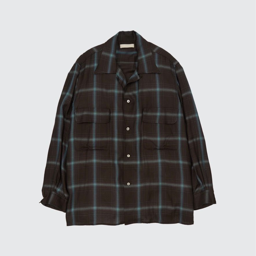 【残り一点】Ombre Plaid Wpocket Shirt