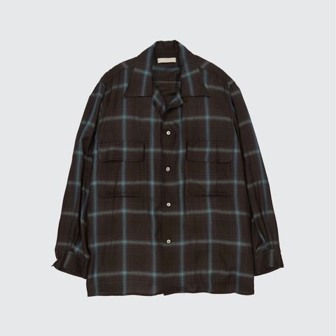 【残り一点】Ombre Plaid Wpocket Shirt