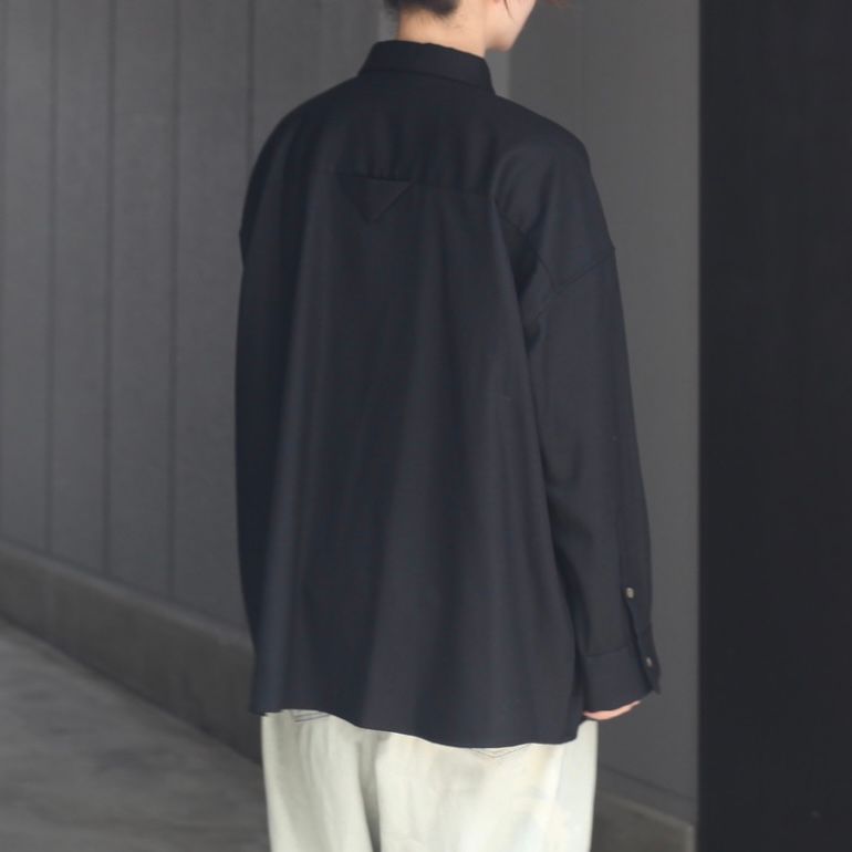 【残り一点】よそいきワイドBOXシャツ