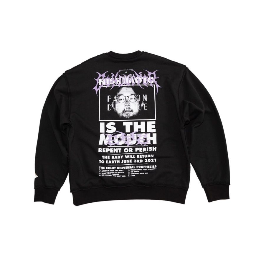 【残り一点】×NISHIMOTO IS THE MOUTH Cotton Classic Crewneck Sweater