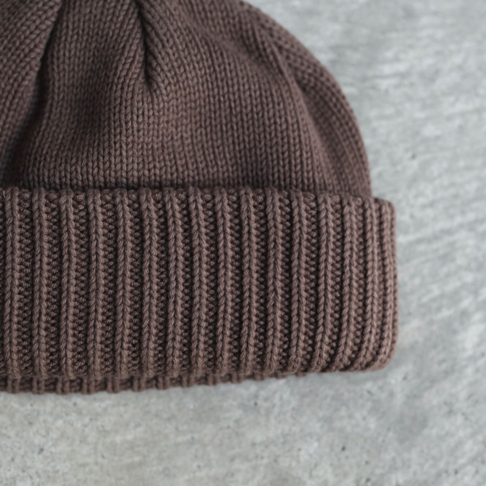【残りわずか】Knit Cap(BROWN)