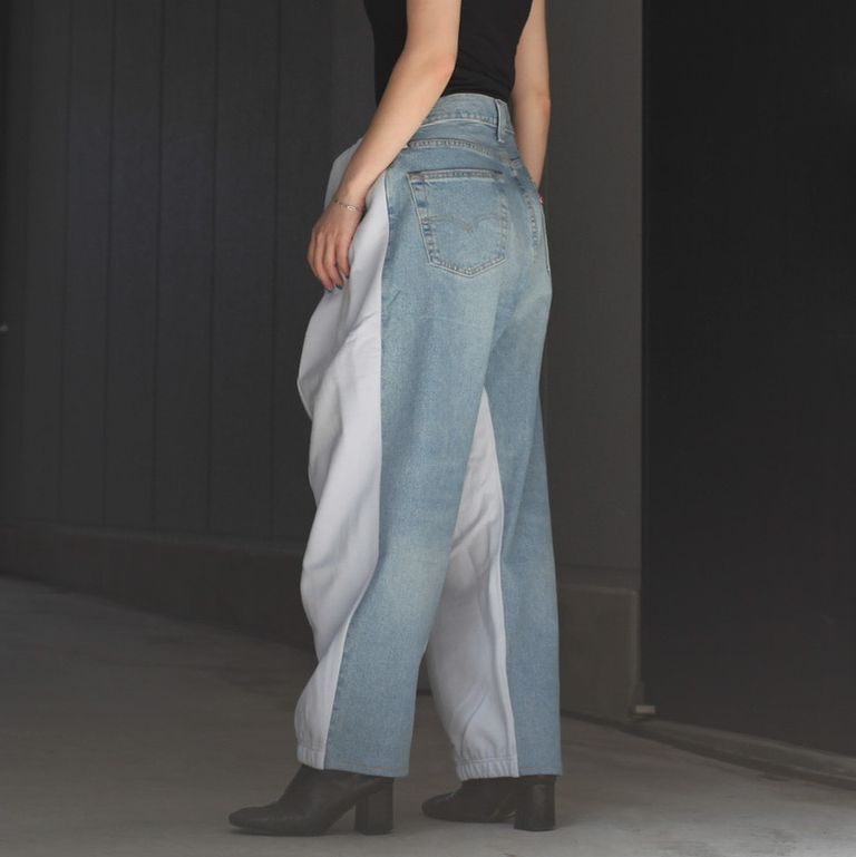 BLESS - 【残り一点】Over Jogging Jeans(S) | ACRMTSM ONLINE STORE