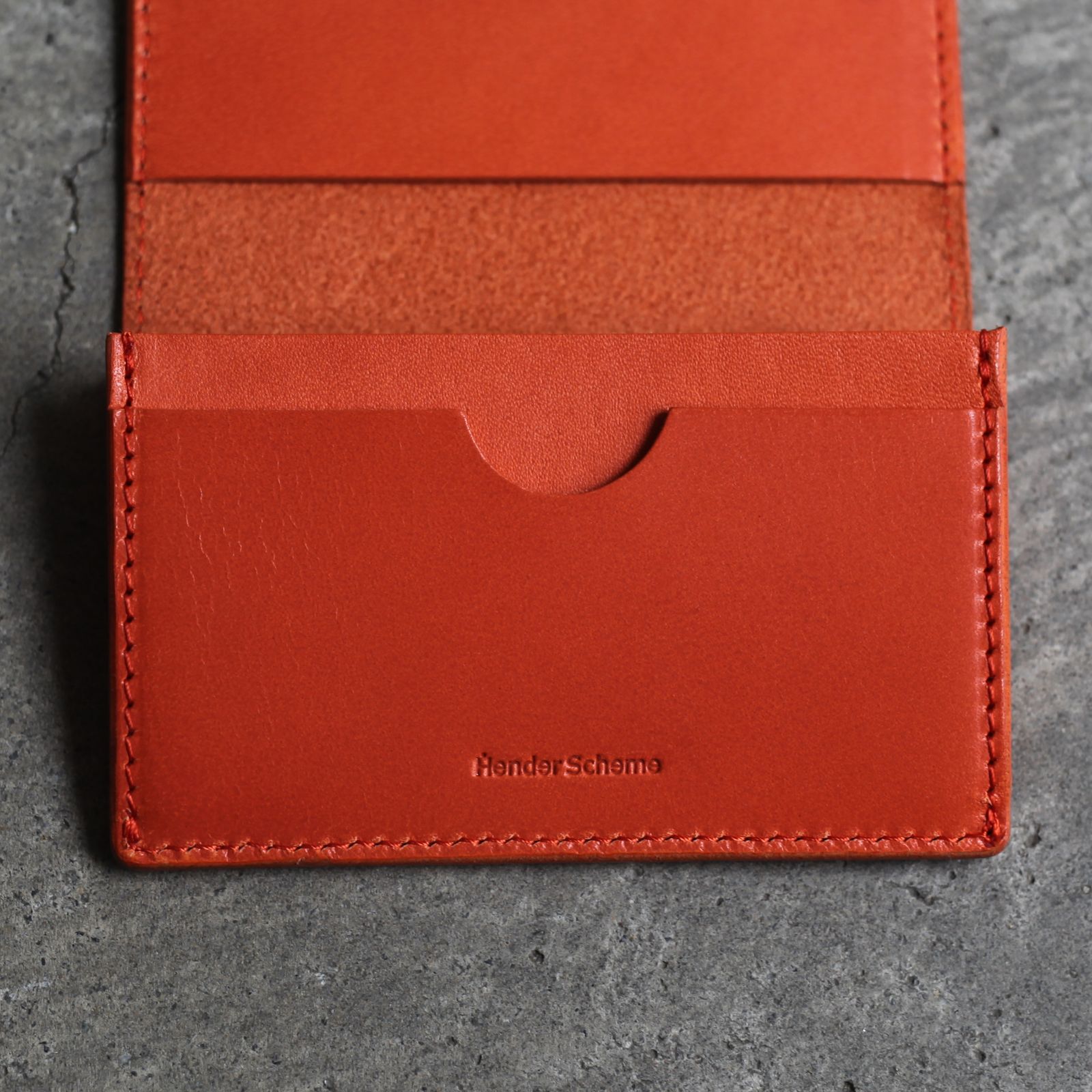 【残り一点】Folded Card Case(ORANGE)