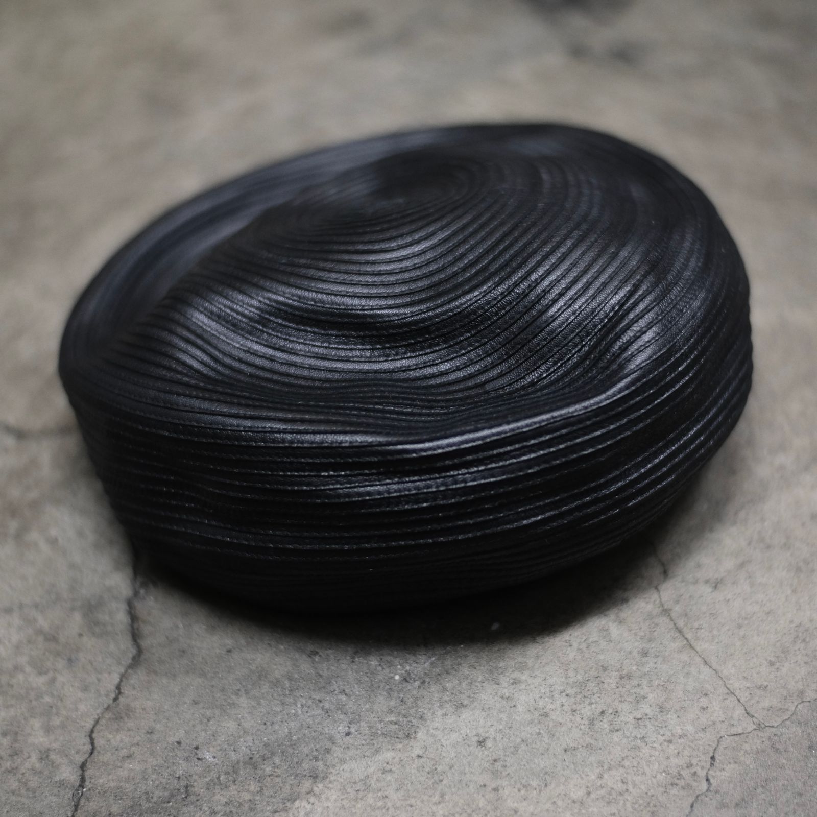 【お取り寄せ注文可能】Leather Beret Beret