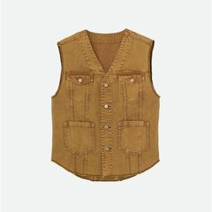 【残り一点】Vintage Like Denim Vest Jacket