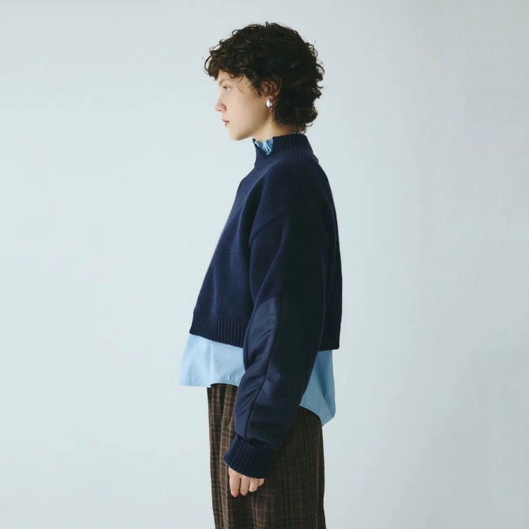 【残り一点】Asymmetrry Hem Knit Tops