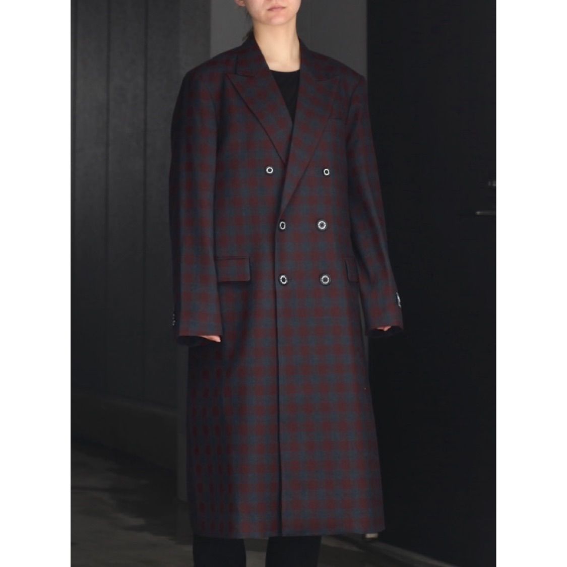 DAIRIKU 21AW Emilio Double Chester Coat - atlacasaazul.com