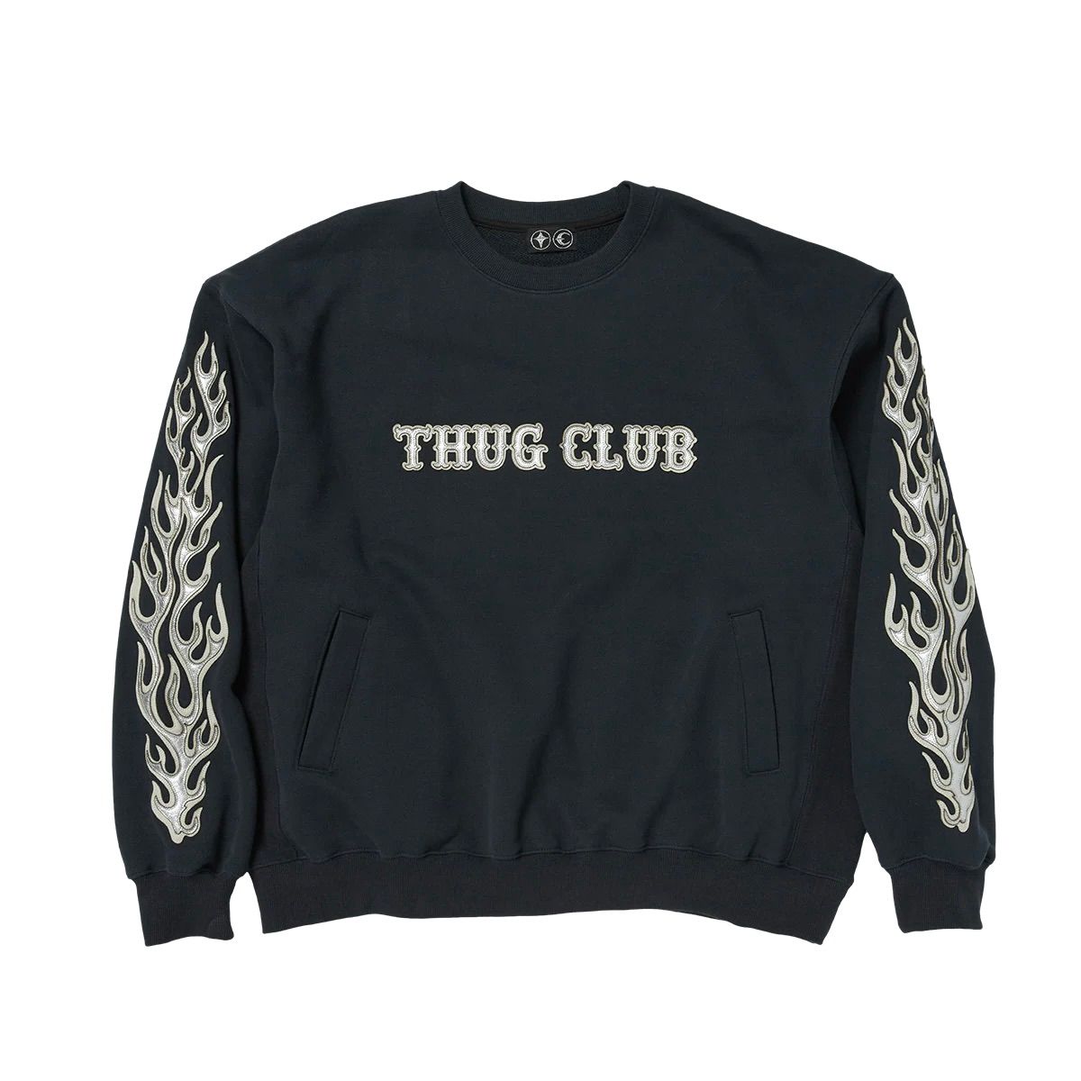 【残り一点】Leather Flame Sweatshirt