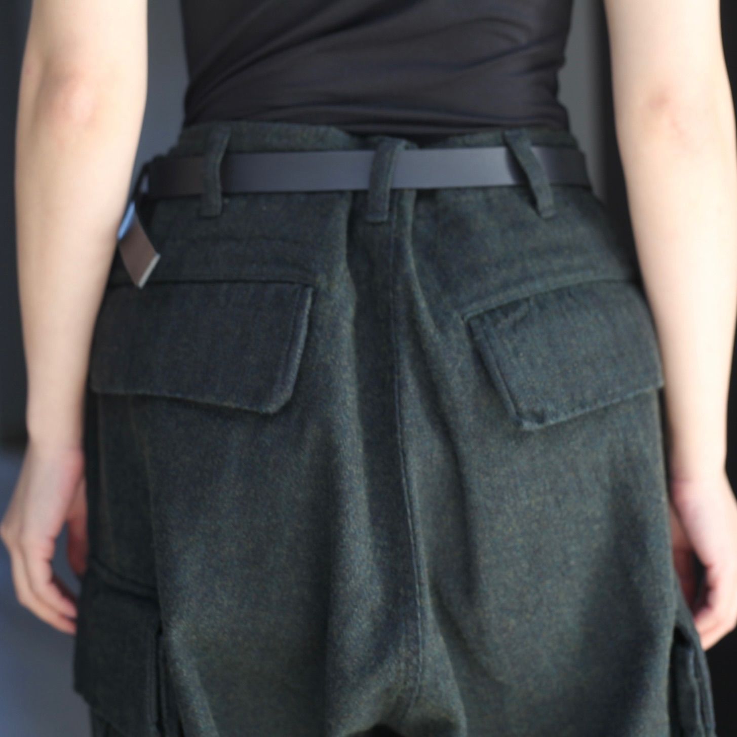 【残り一点】C/W Indigoherringbone Junglefatigue Pants
