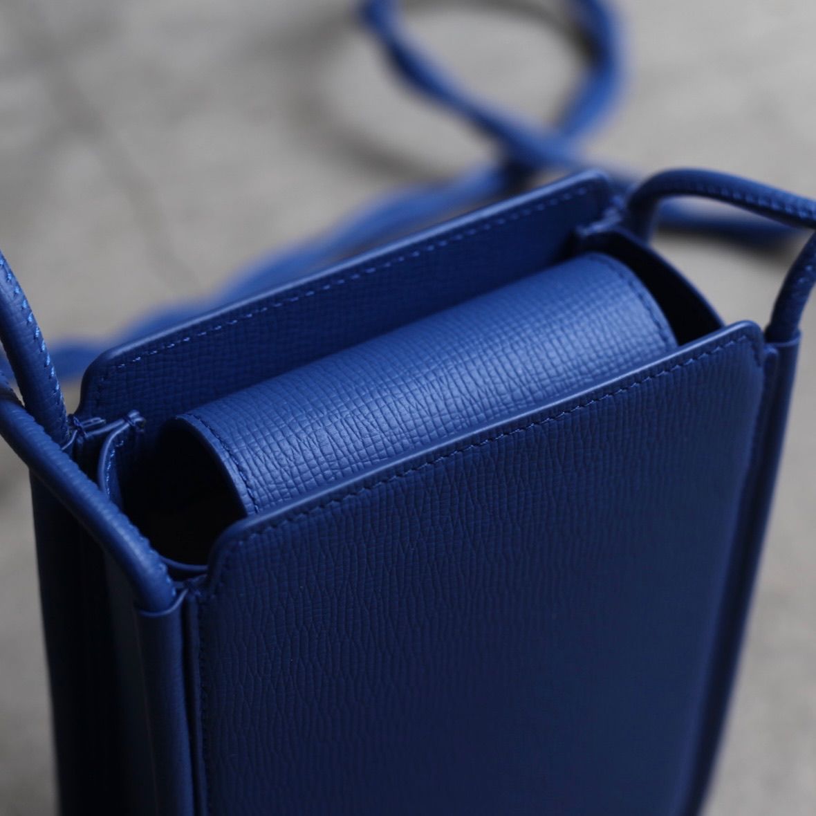 【残り一点】ウォレットバッグ_Wide(LAPIS BLUE)