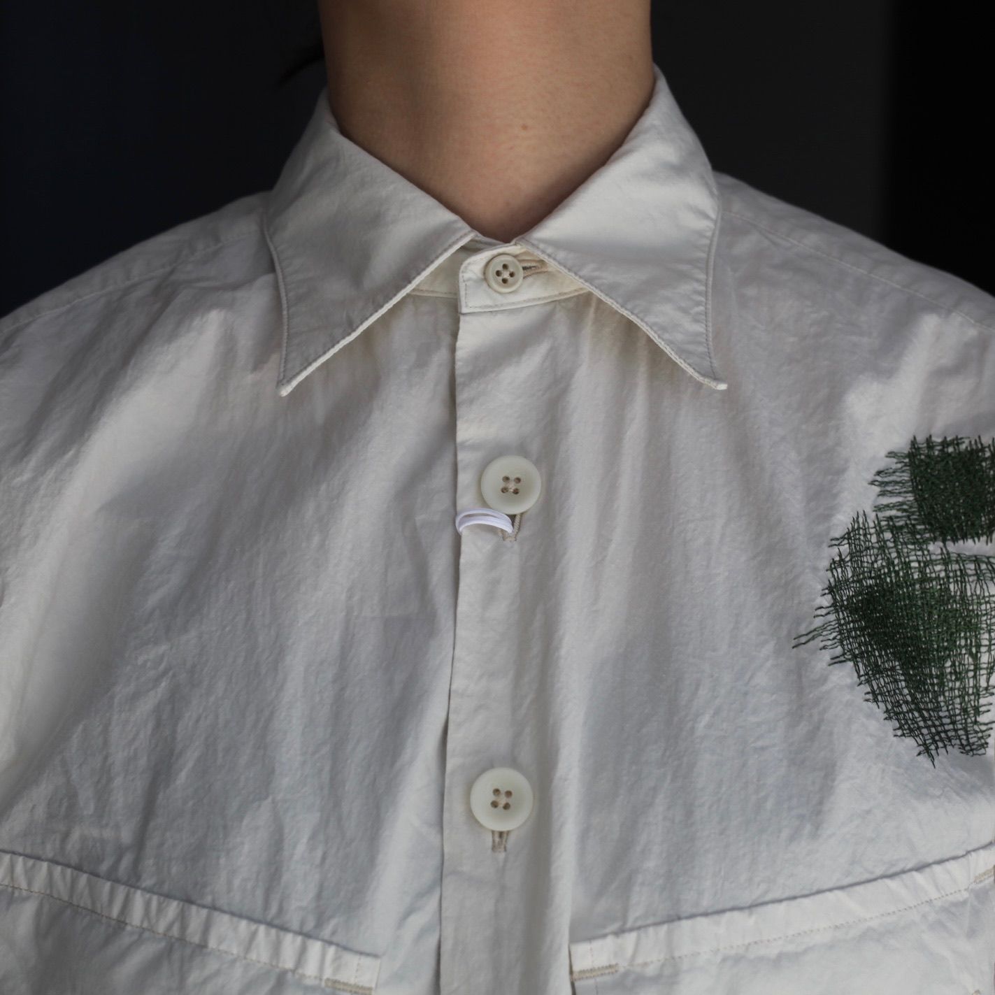 【残り一点】Embroidery Utility Shirt
