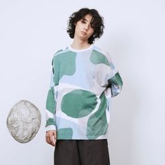 【残り一点】リキッドバブルヨークスリーブロンT