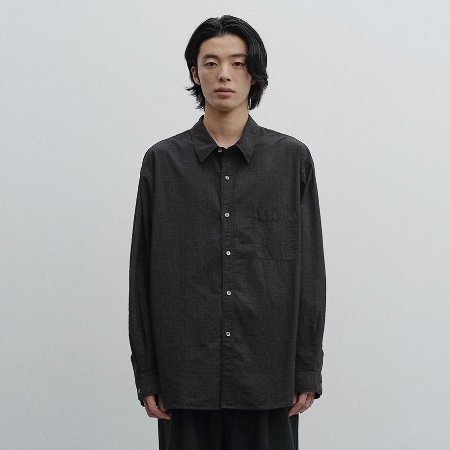 【残り一点】Bold Garment Gingham Check Shirt