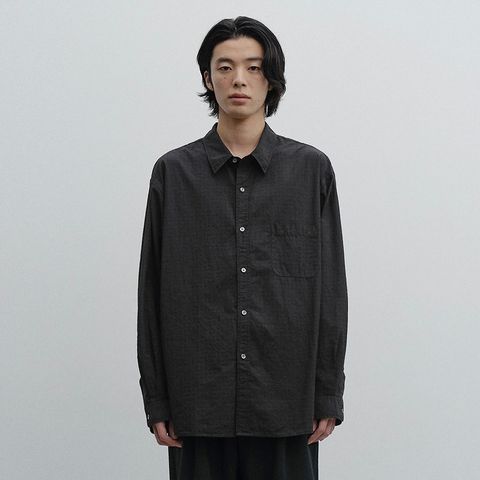 【残り一点】Bold Garment Gingham Check Shirt
