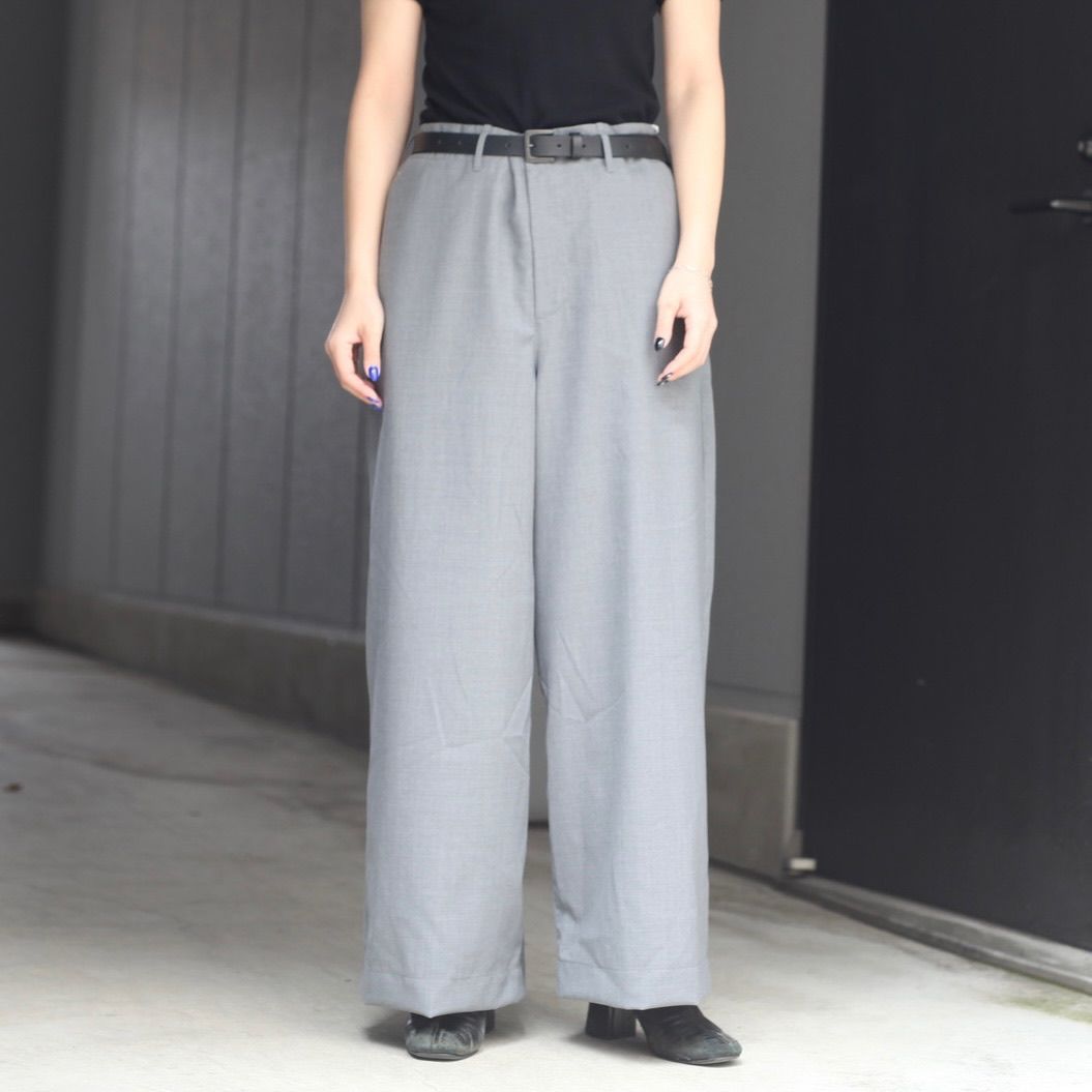 【残り一点】ウォッシャブルツイルスラックス