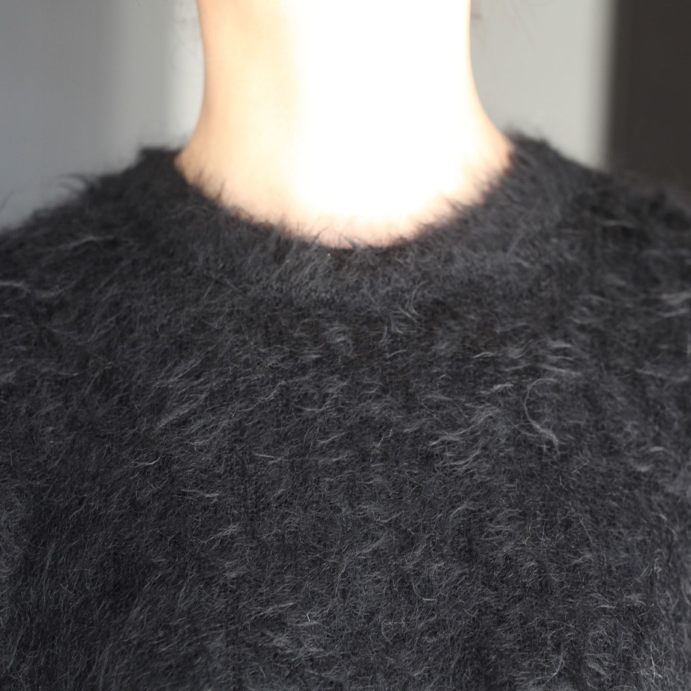 【残りわずか】Kid Mohair Knit Crew Neck LS