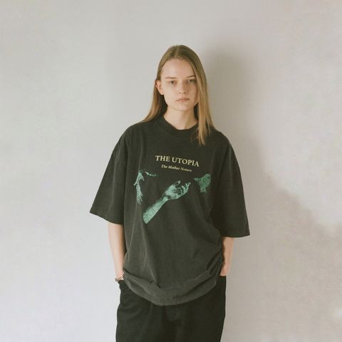 【残り一点】Oversized Garment Dye T-shirt(UTOPIA)