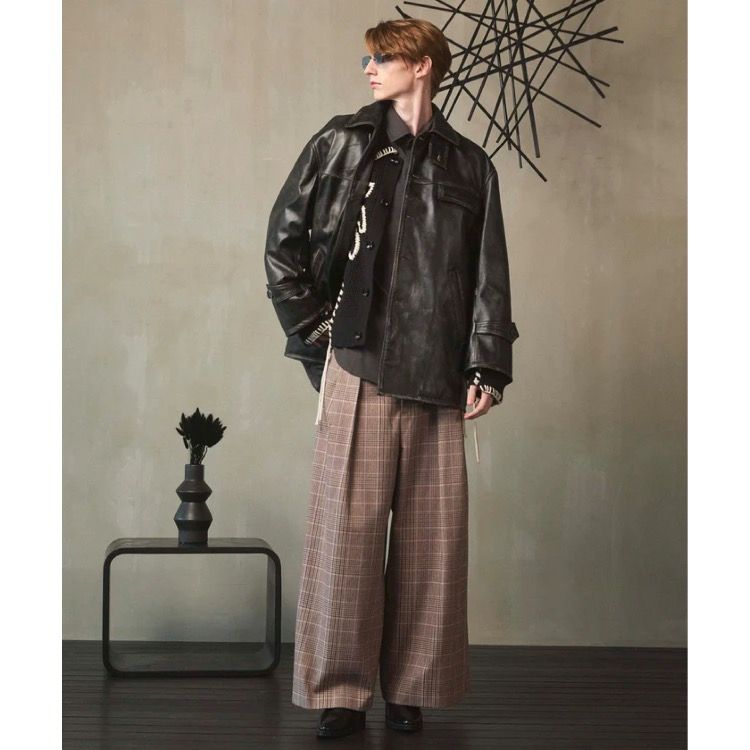 【残り一点】Sheep Leather Car Coat