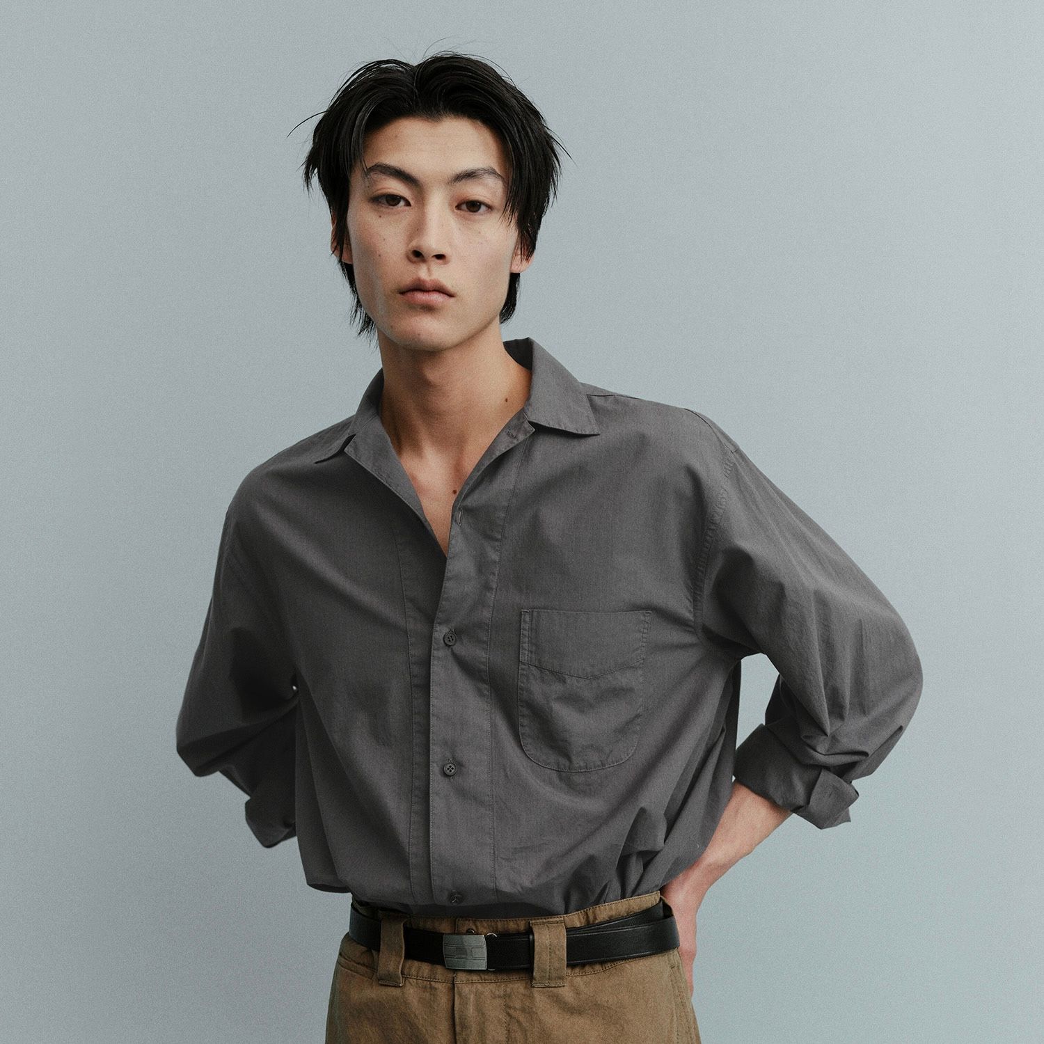 【残り一点】Overdyed Pajama Shirt