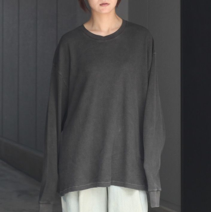 【残り一点】18G Garment Dye Waffle