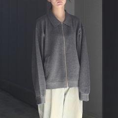 【残り一点】Co/Wo Moss Stitch Zip Blouson