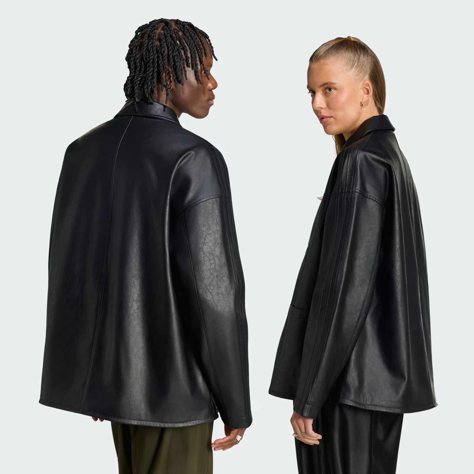 【残り一点】Pleather Coat