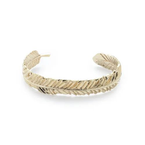 【お取り寄せ注文可能】Eagle Feather Bangle(K10 YELLOW GOLD)