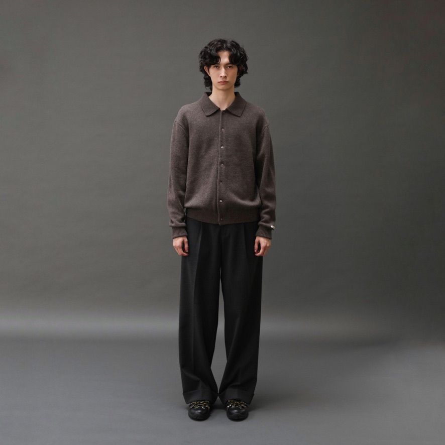 【残り一点】Scape Polo Wool Cardigan
